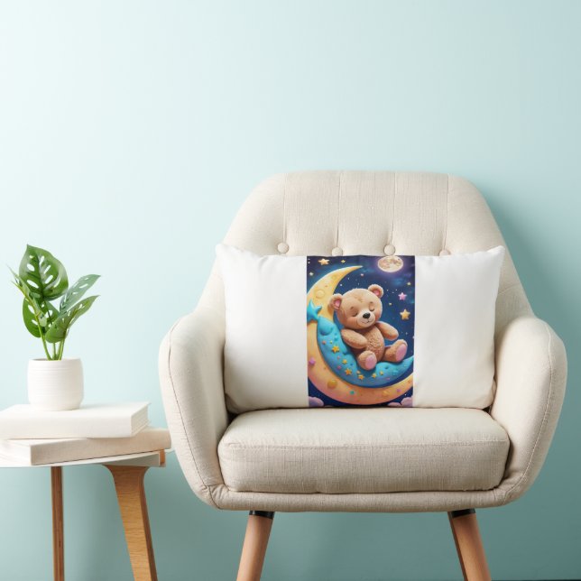 Ta hem björnhakarna med vår CuteThrow Pillow Lumbarkudde (Stol)