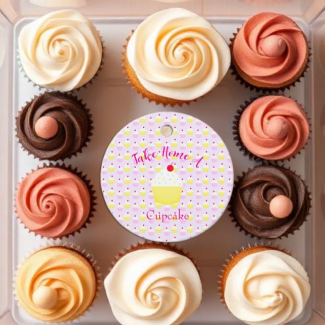Ta Hem En Cupcake Bakning Födelsedag Gåvor Etiketter (Skapare uppladdad)