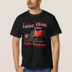 Ta honom till Tåg Station T-Shirt