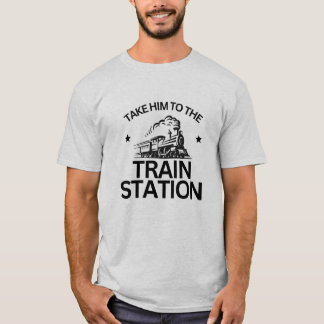 Ta honom till tåg station t shirt