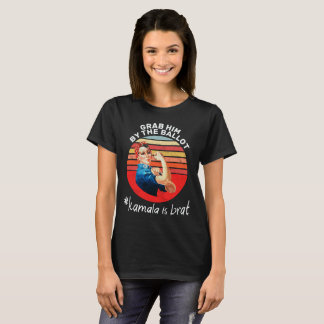 Ta honom vid valurnan #kamala är brat - Retro T Shirt