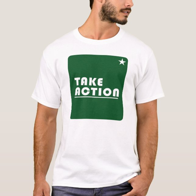Ta initiativ till inspiration t shirt (Framsida)