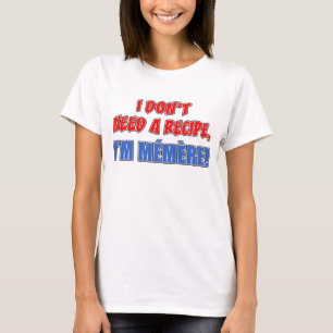 Ta inte emot receptmedlemmen tee shirt