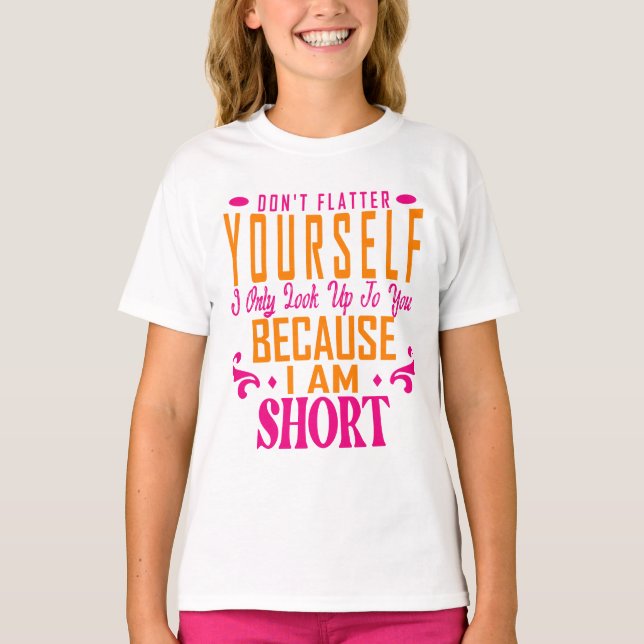 Ta inte hand om dig själv bara för att du är t shirt (Framsida)