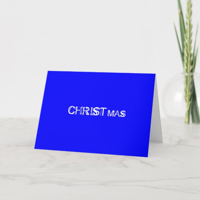 Ta inte Kristus ur Christma Helgkort (Framsida)