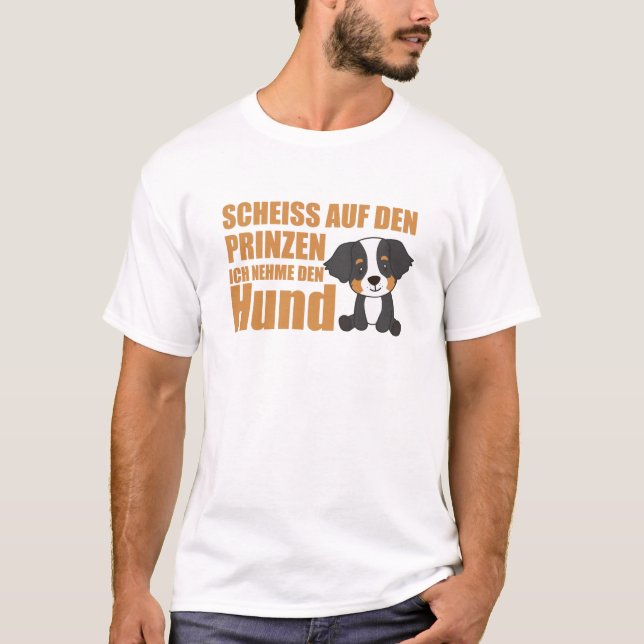 Ta inte prinsen jag tar Bernesberget. T Shirt (Framsida)