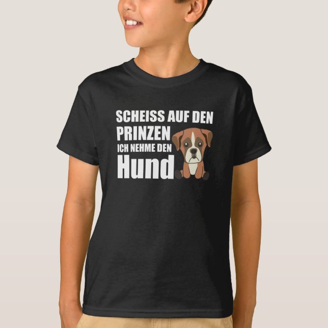 Ta inte prinsen jag tar boxern. t shirt (Framsida)