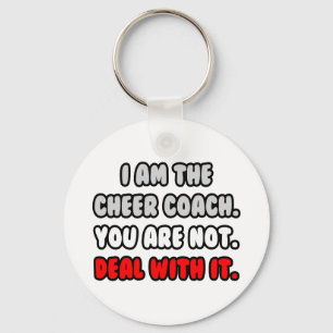 Ta itu med det ... Lustigt Cheer Coach Nyckelring