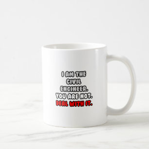 Ta itu med det ... Lustigt Ingenjör Kaffemugg