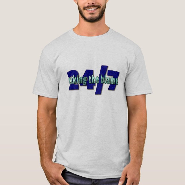 Ta klander, 24/7 t-shirt (Framsida)