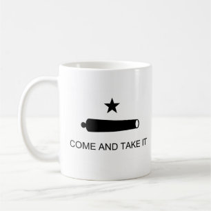 Ta kommer det - den United States Texas flagga Kaffemugg