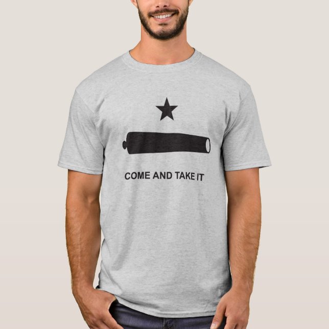 "Ta kommer det" flagga Tee Shirt (Framsida)