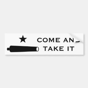 Ta kommer det flagga~ Texas Bildekal