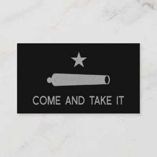 Ta kommer det flagga~ Texas Visitkort