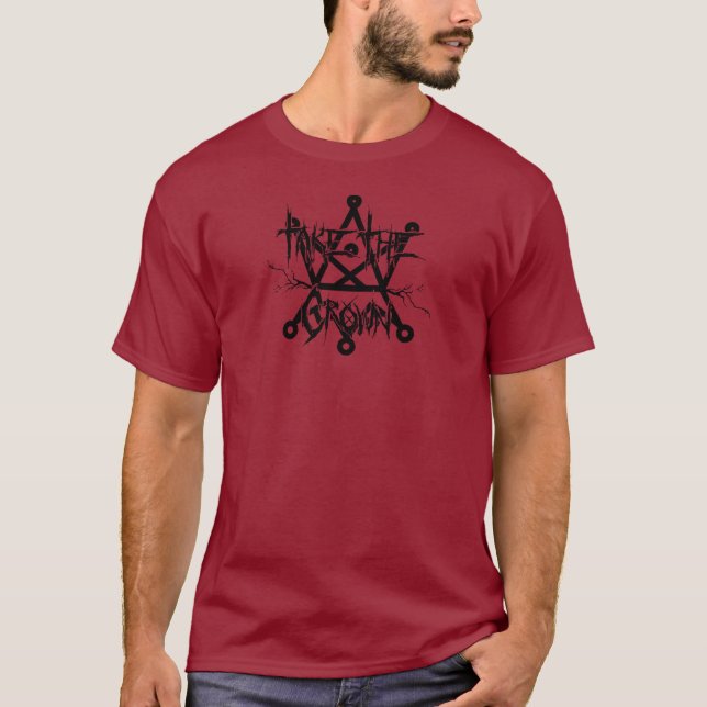 Ta kronan - rött blod t-shirt (Framsida)
