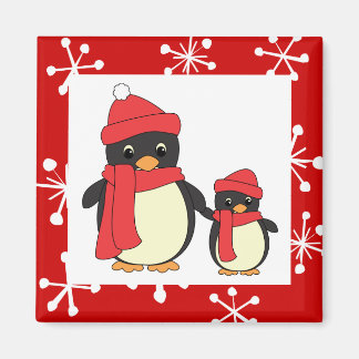 Ta Little Penguin för en Walk Magnet