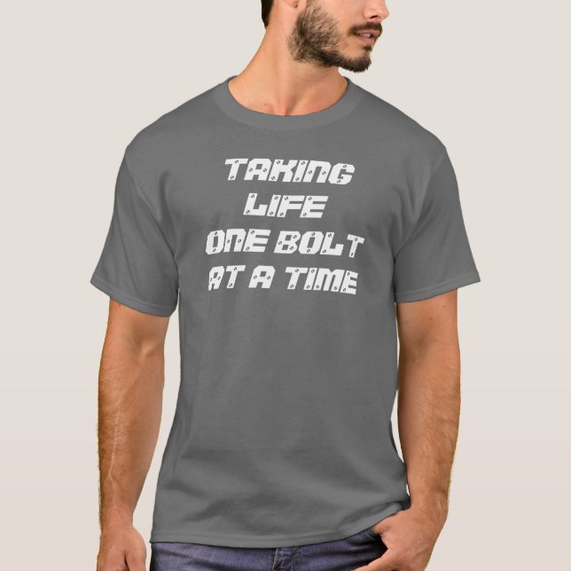 TA LIV ETT KASTA I SIG I SÄNDER TEE SHIRT (Framsida)