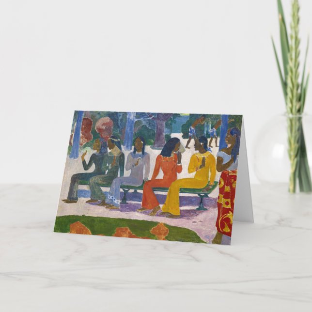 Ta Matete | Paul Gauguin Kort (Framsida)