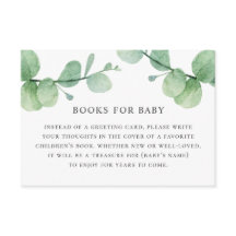 Ta med bok till begäran om baby. Vattenfärgseukaly