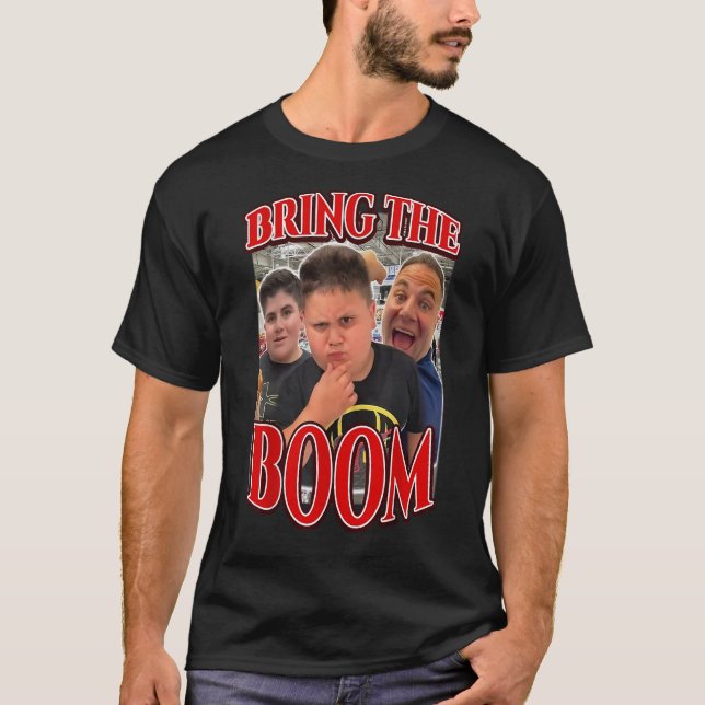 Ta med Boom Rizzler Funny Joke Gifts T Shirt (Framsida)