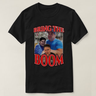 Ta med Boom Rizzler Joke Boy Teenager T Shirt