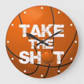 Ta med den varma basketbollen stor klocka