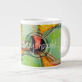 Ta med dig alla tankeskript Mugg Jumbo Mugg