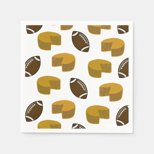 Ta med dig din egen styrelse Superbowl Party Pappersservett (Framsidan)