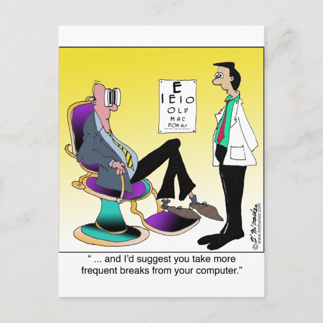 Ta med dig fler datorbrytningar vykort (Framsida)