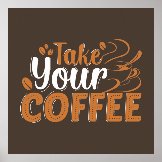 Ta med dig kaffe Poster (Framsidan)