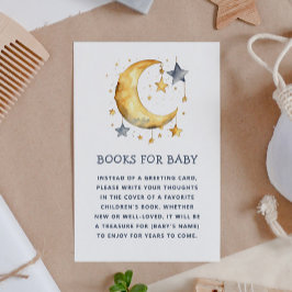 Ta med en begäran från bok till baby. Cute Whimsic Tilläggskort