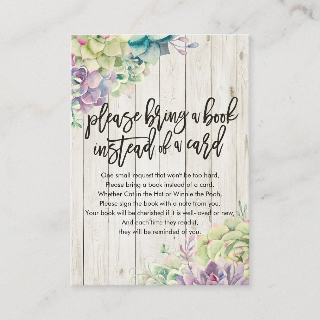 Ta med en Bok i stället för ett kort (Framsida)