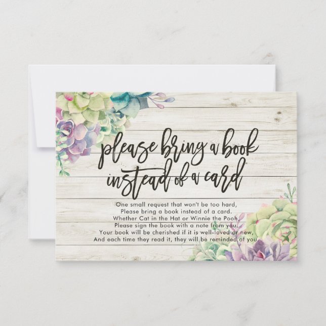 Ta med en Bok i stället för ett kort (Framsida)