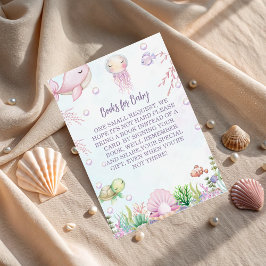Ta med en Bok - Pearl Baby Shower under havet Tilläggskort