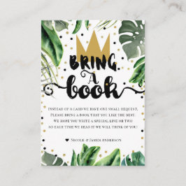 Ta med en bok Vild etta 1-årsdag Bokförfrågan Tilläggskort