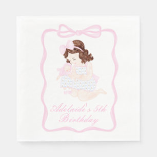 Ta med en Doll Birthday Preppy GrandMillennium Pappersservett