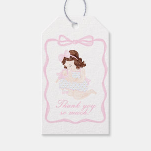 Ta med en Doll Birthday Preppy GrandMillennium Presentetikett