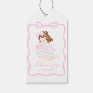 Ta med en Doll Birthday Preppy GrandMillennium Presentetikett
