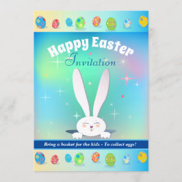 Ta med en korg för barnen att samla påskägg med. inbjudningar