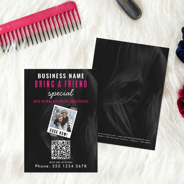 Ta med en vänskaplig försäljning, se en vänskaplig visitkort (Bring a Friend Sale Refer A Friend Booking Business Card)