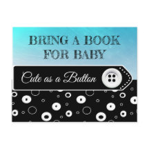 Ta med ett Bok för Baby babyvykort