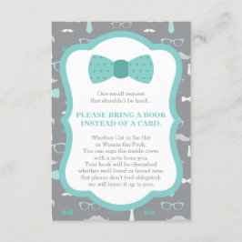 Ta med ett Bok-kort, lilla man, babyskor Tilläggskort