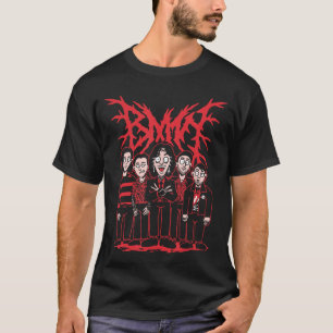 Ta med mig horisonten BMTH Cartoon vänner T Shirt