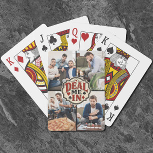 Ta med mig Vintage Friends spelkväll foto Casinokort
