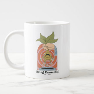 "Ta med öronmuffar!" Skrikande Mandrake Grafik Jumbo Mugg