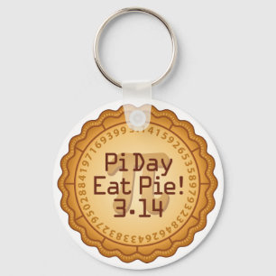 Ta med Paj till Pi Day Nyckelring