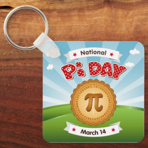 Ta med PAJ till Pi Day Nyckelring
