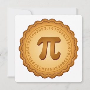 Ta med PAJ till Pi Day Party Inbjudningar
