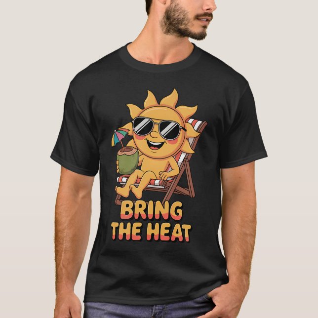 Ta med värmen Söt solsken Rolig T Shirt (Framsida)
