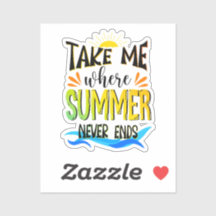 Ta mig dit sommaren aldrig slutar, färgfull sommar